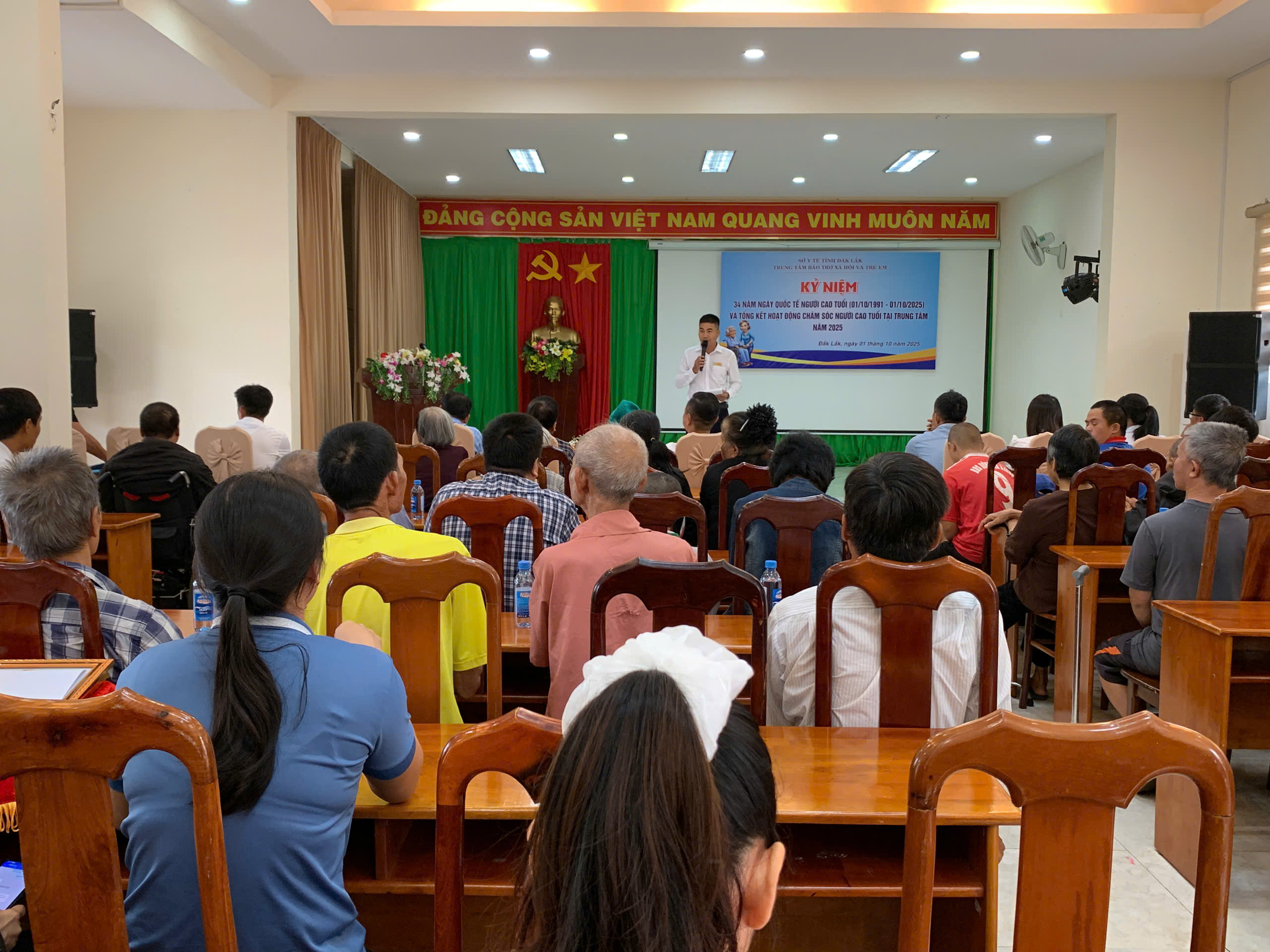 Kỷ niệm 34 năm ngày Quốc tế Người cao tuổi (01/10/1991 – 01/10/2025) và Lễ Tổng kết chăm sóc nuôi dưỡng người cao tuổi năm 2025 
