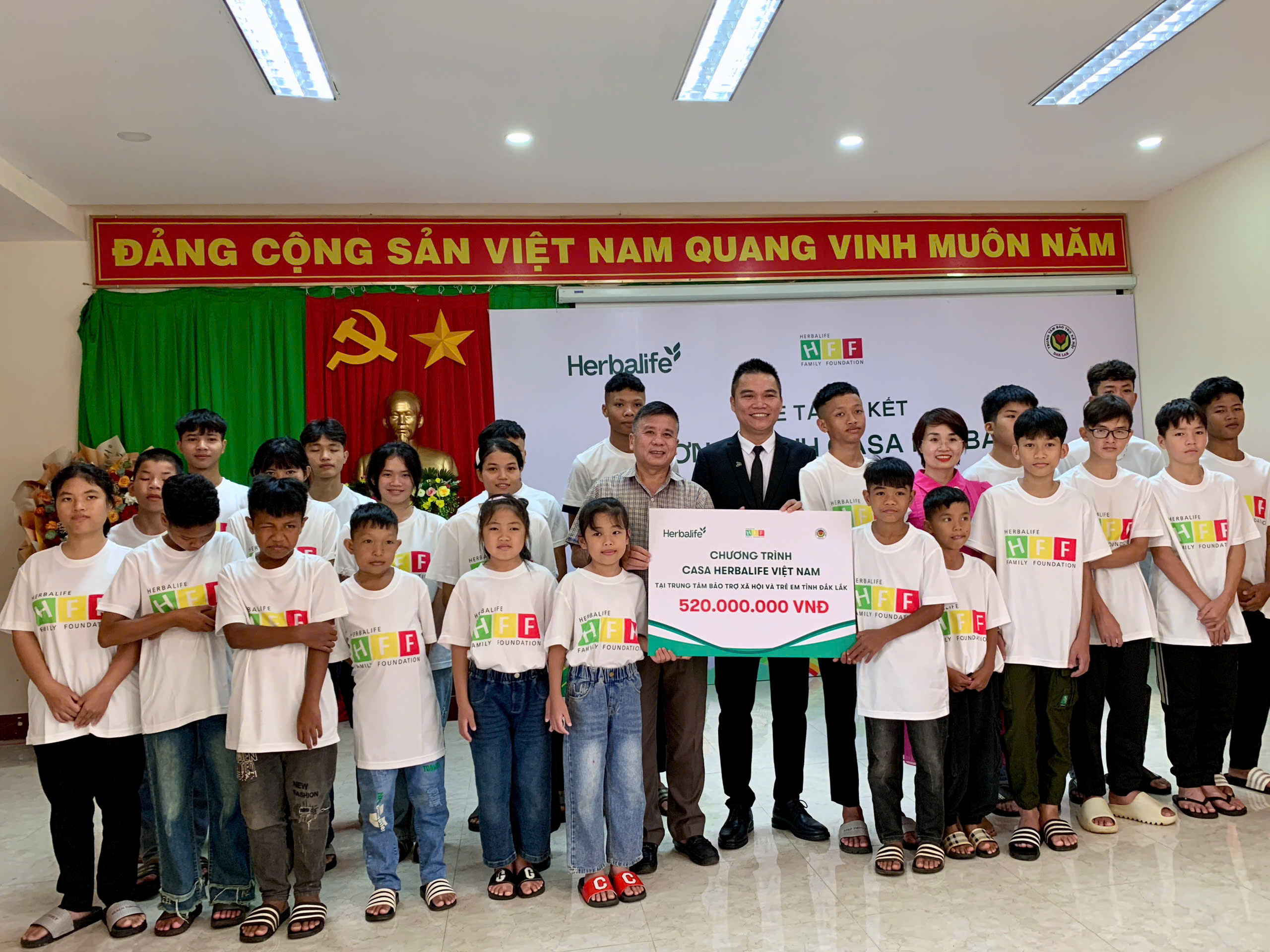 Lễ tái ký kết hỗ trợ chương trình Casa Herbalife Việt Nam 