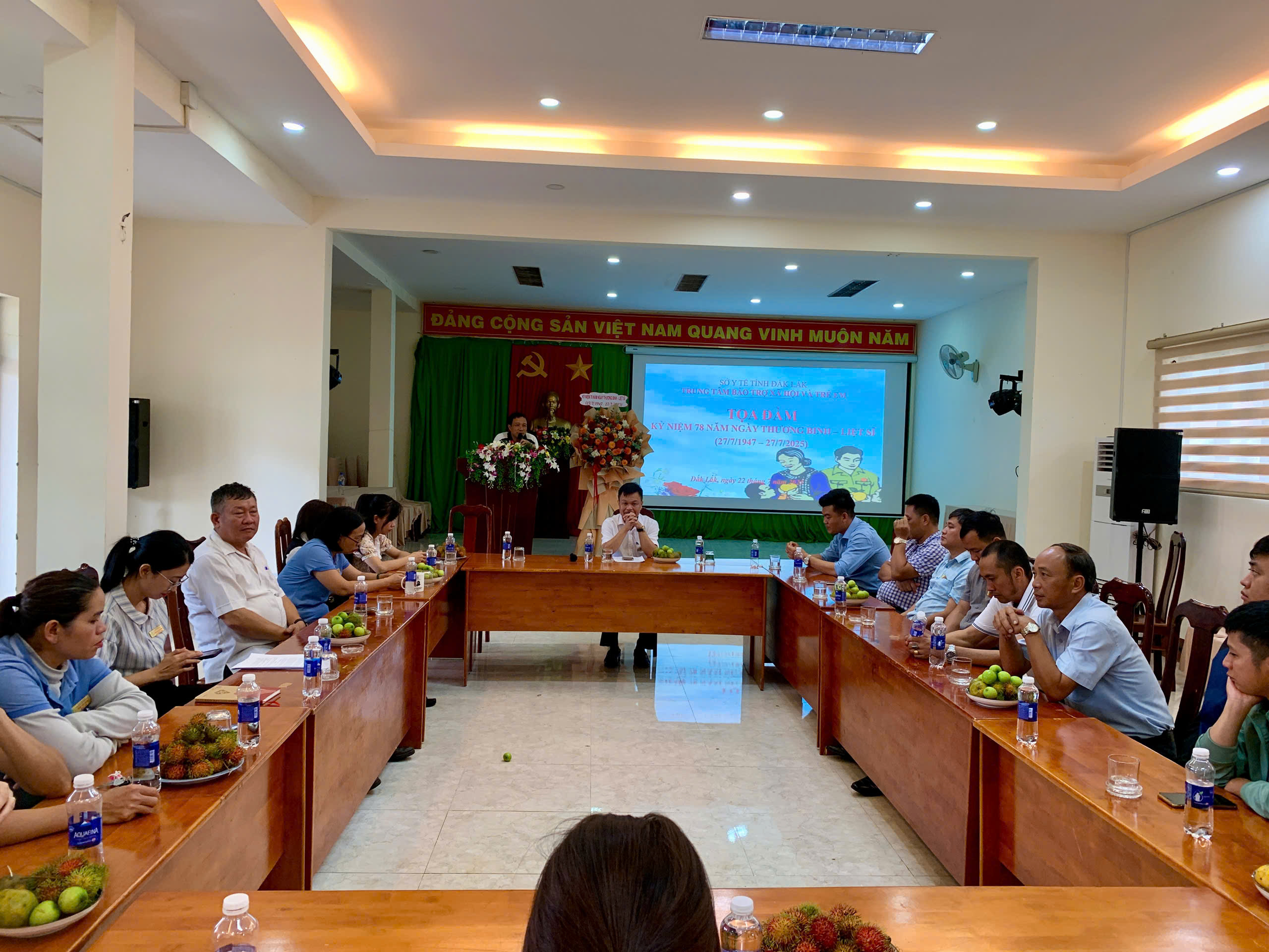 Tọa đàm kỷ niệm 78 năm ngày thương binh – liệt sĩ (27/7/1947 – 27/7/2025) tại Trung tâm Bảo trợ xã hội và Trẻ em